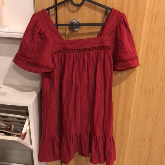 Betsey Johnson red dress size small. Like new - Picture 4 of 5
